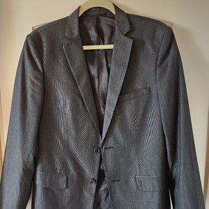 Men's Zara Sport Coat- Charcoal 38R